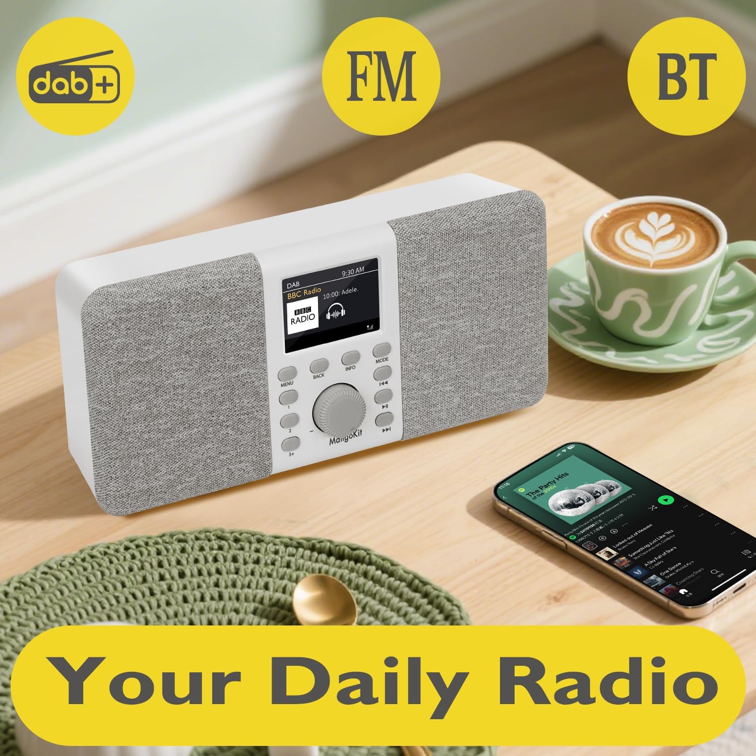 MD5 Stereo DAB Radio