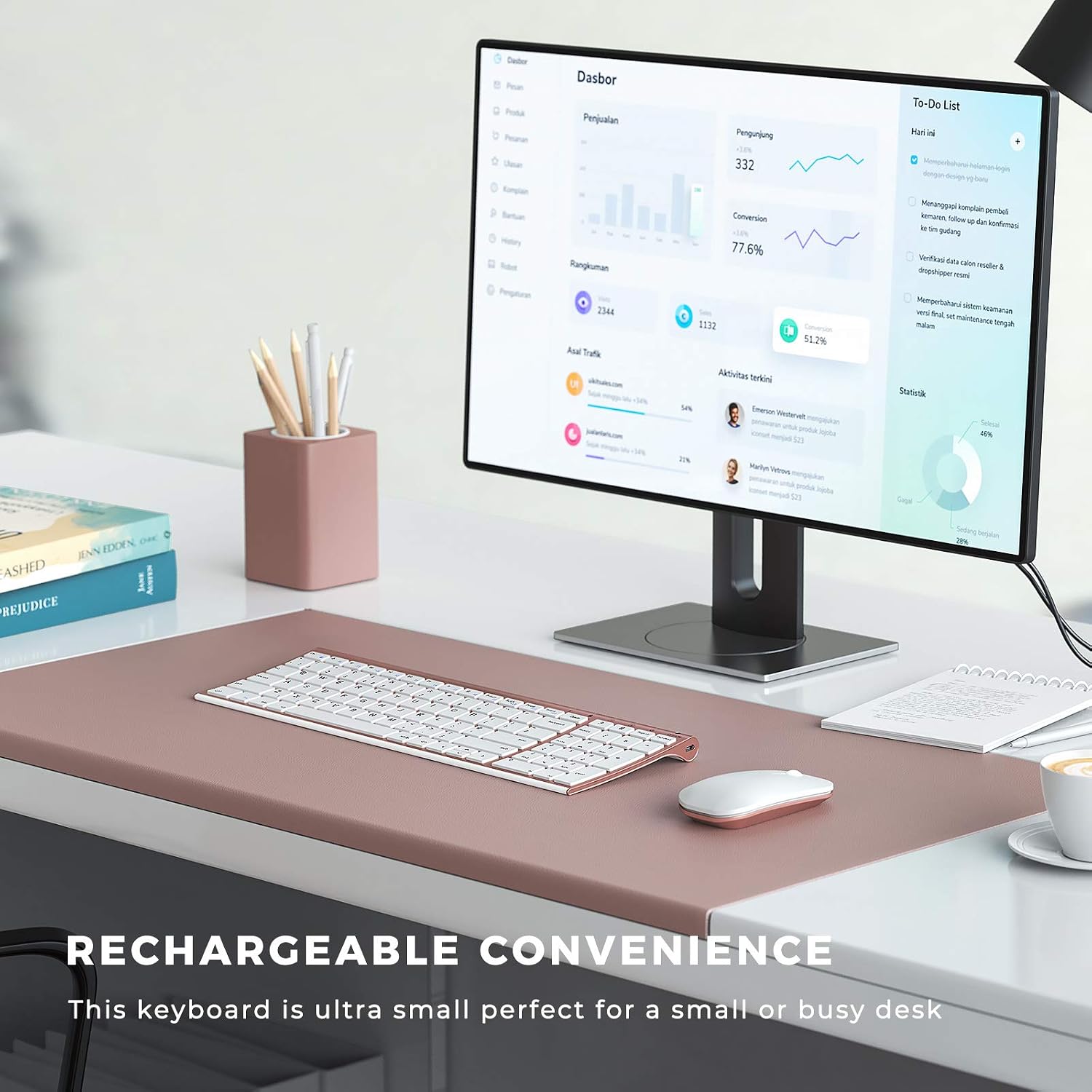 seenda Slim Wireless Keyboard & Mouse Set