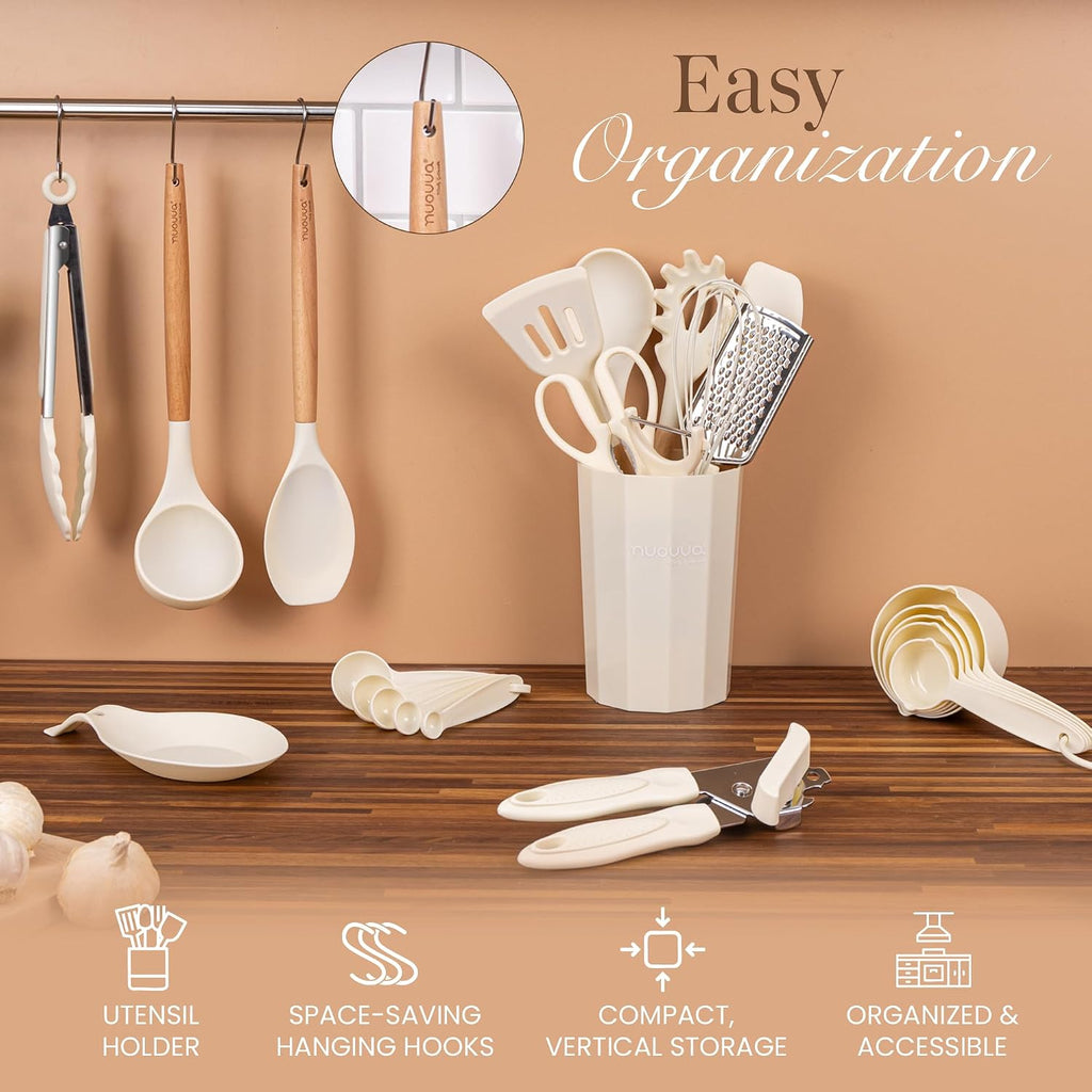 Nuovva Kitchen Utensils Set 35pcs