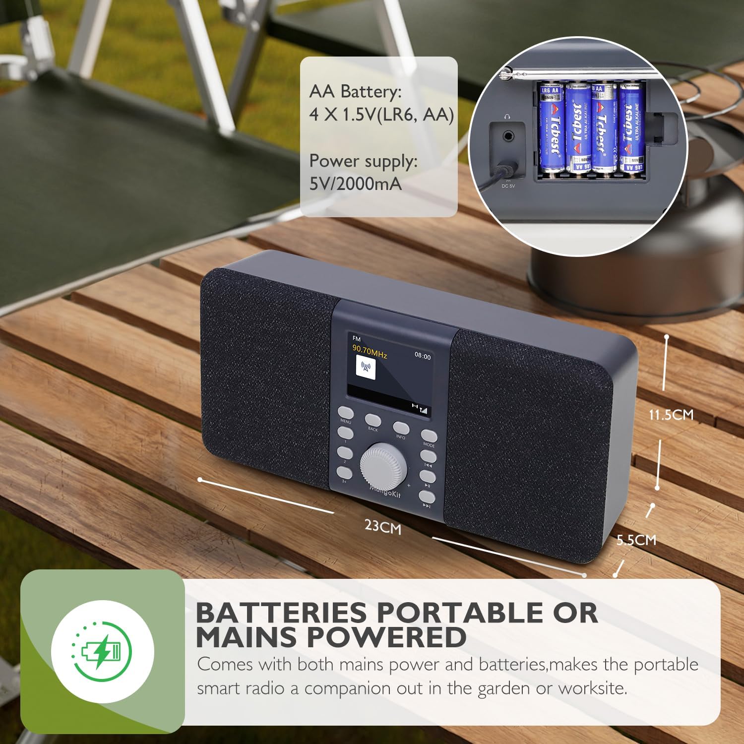 MD5 Stereo DAB Radio