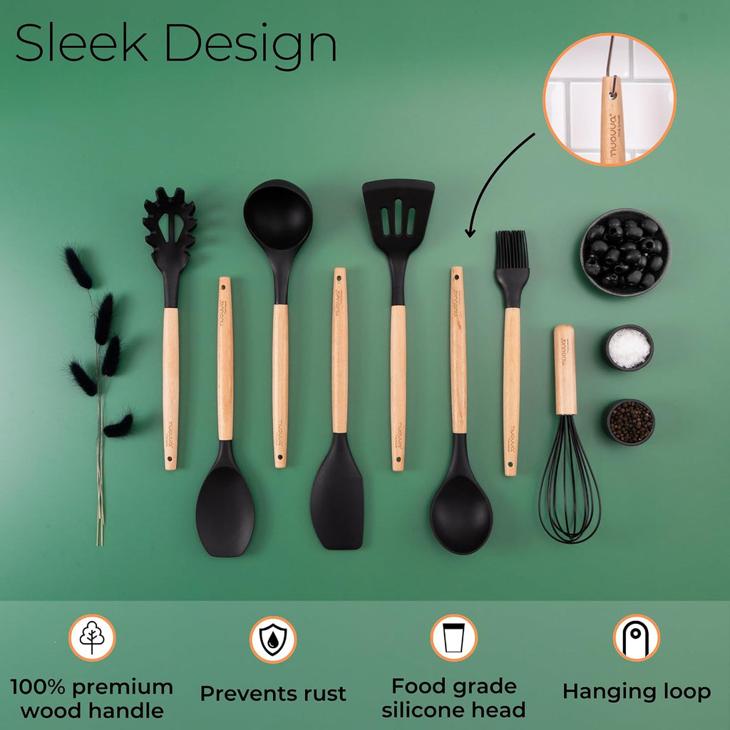 Nuovva Kitchen Utensils Set 35pcs