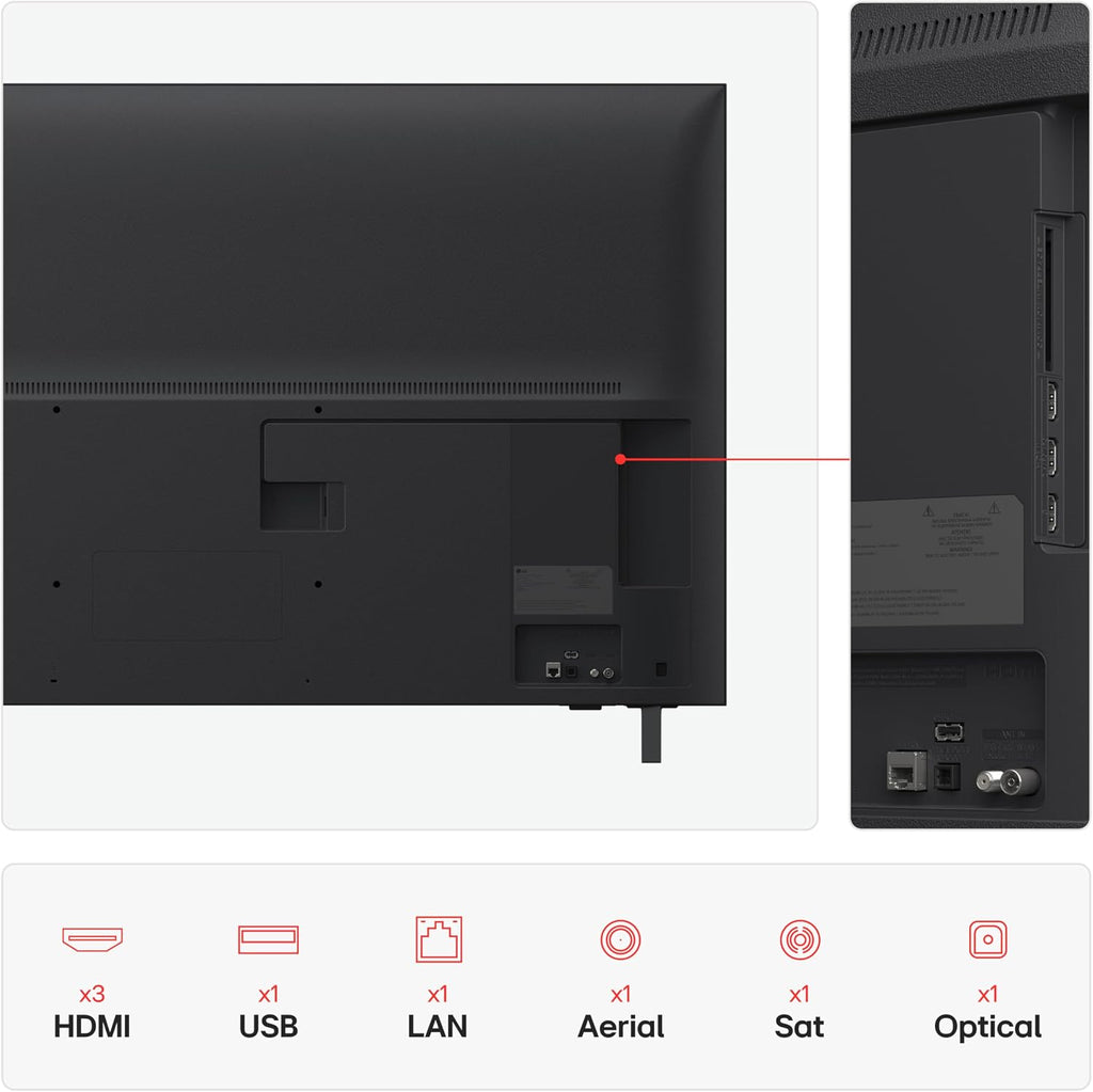 LG UHD 43" 4K Smart TV