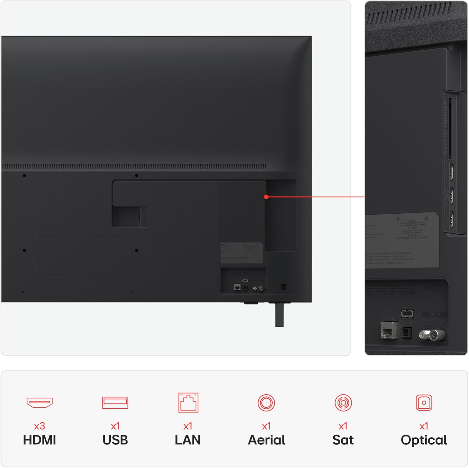 LG UHD 43" 4K Smart TV