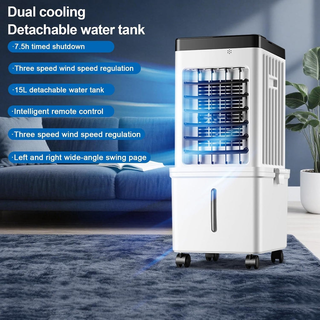 Portable Air Conditioner with 15L Water Tank