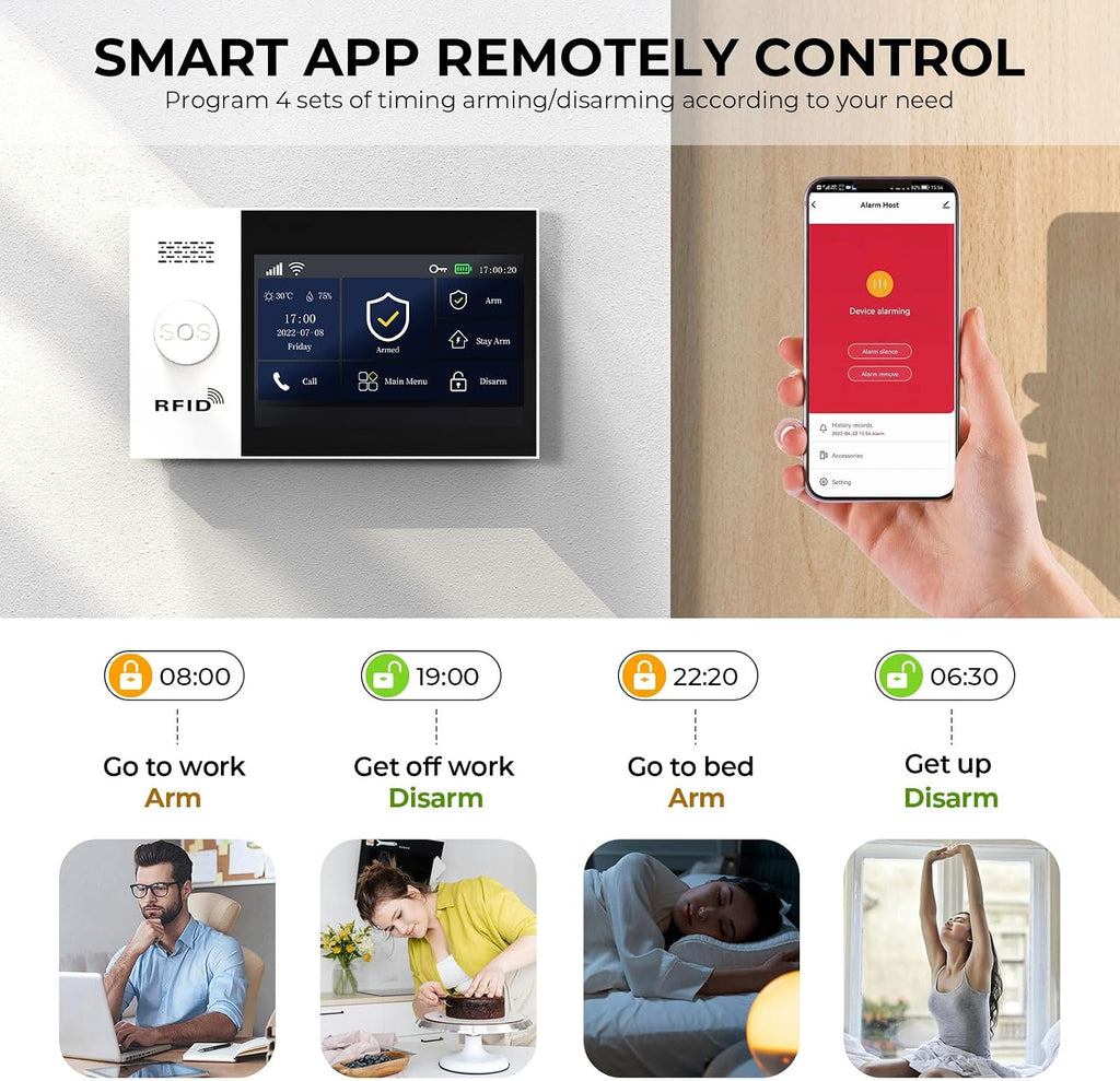 PGST Wireless Home Security System