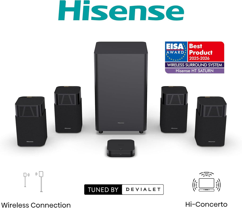 Hisense AX5125H 5.1.2 Channel Soundbar