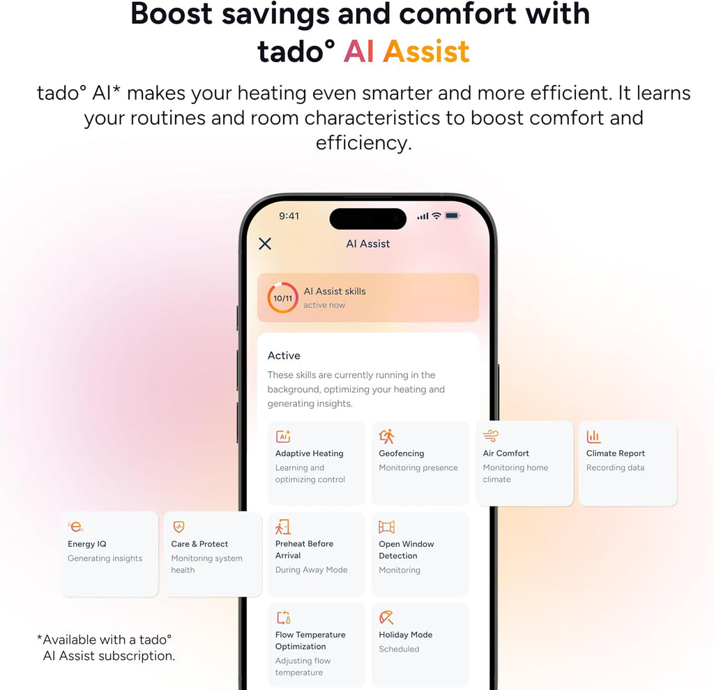 tado Wireless Smart Thermostat X