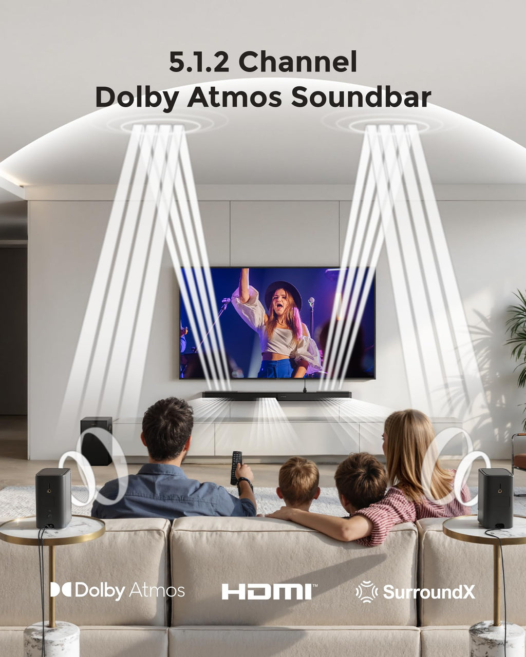 ULTIMEA Soundbar with Wireless Subwoofer