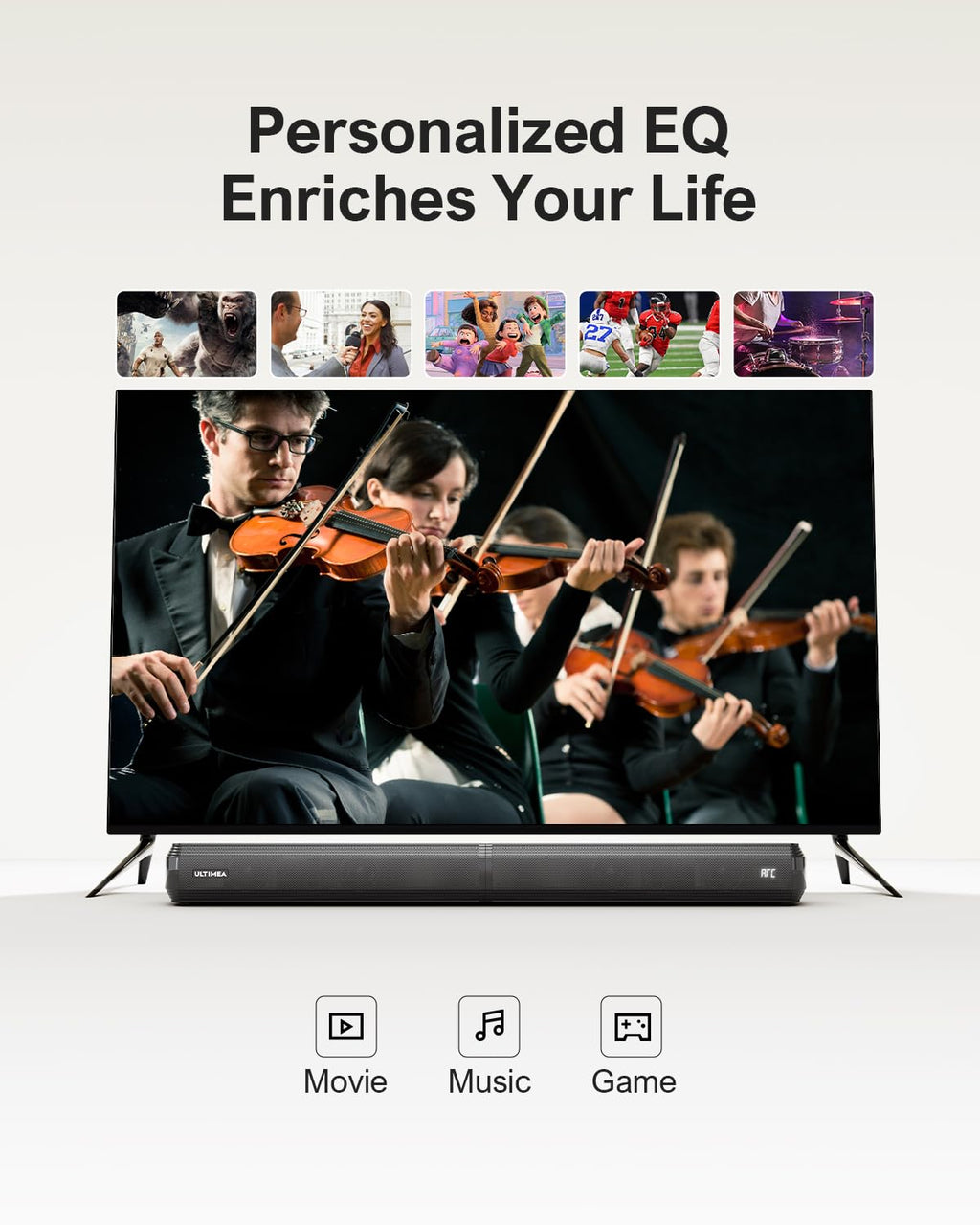 ULTIMEA Soundbar with Wireless Subwoofer