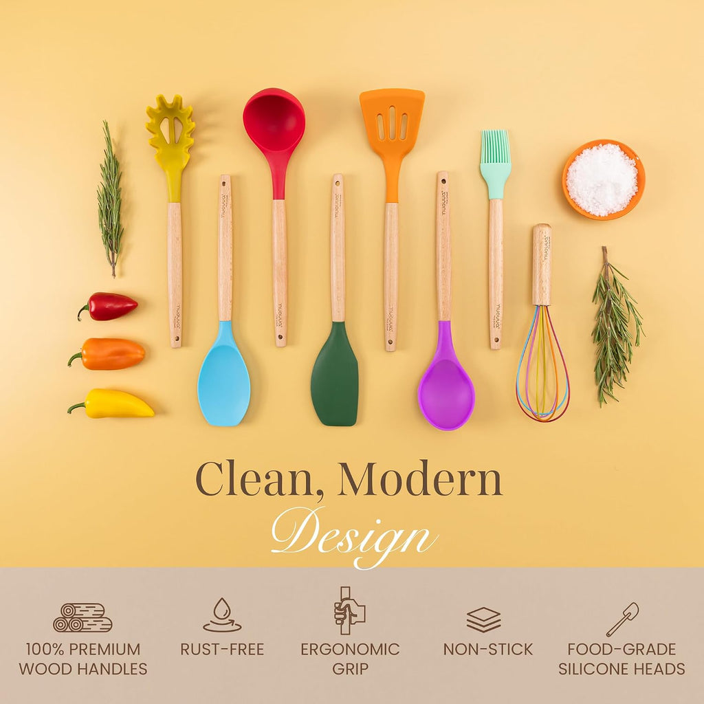 Nuovva Kitchen Utensils Set 35pcs