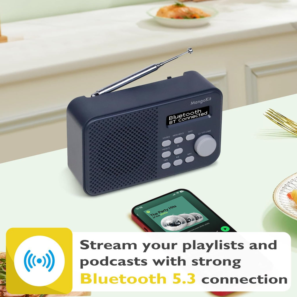 MD5 Stereo DAB Radio