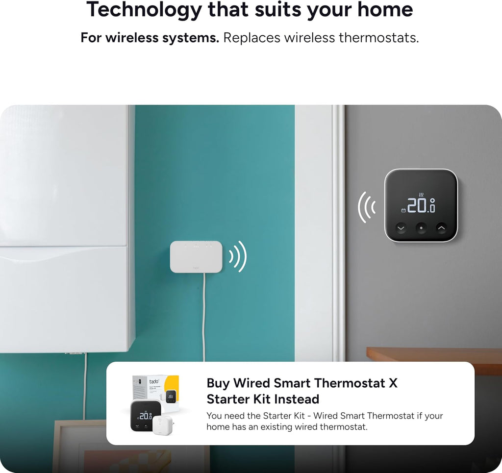 tado Wireless Smart Thermostat X