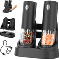 CIRCLE JOY Electric Salt & Pepper Grinder Set