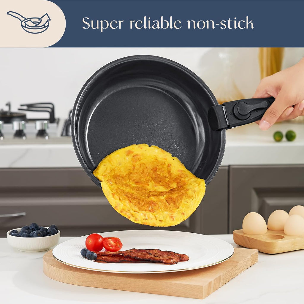 Non Stick Pots and Pans Set 17 Piece