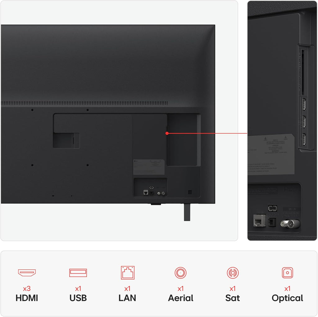 LG UHD 43" 4K Smart TV