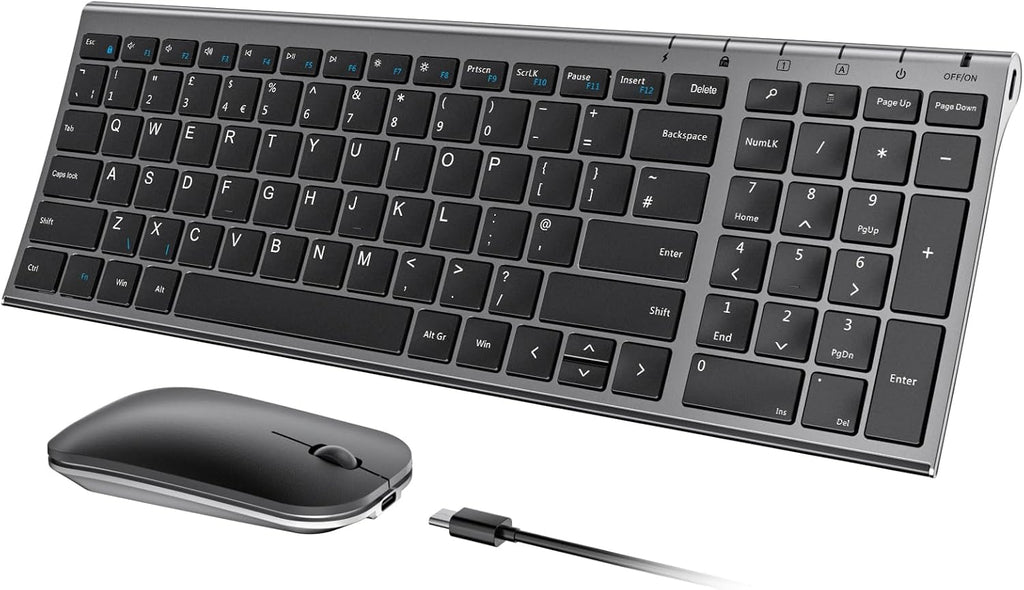 seenda Slim Wireless Keyboard & Mouse Set