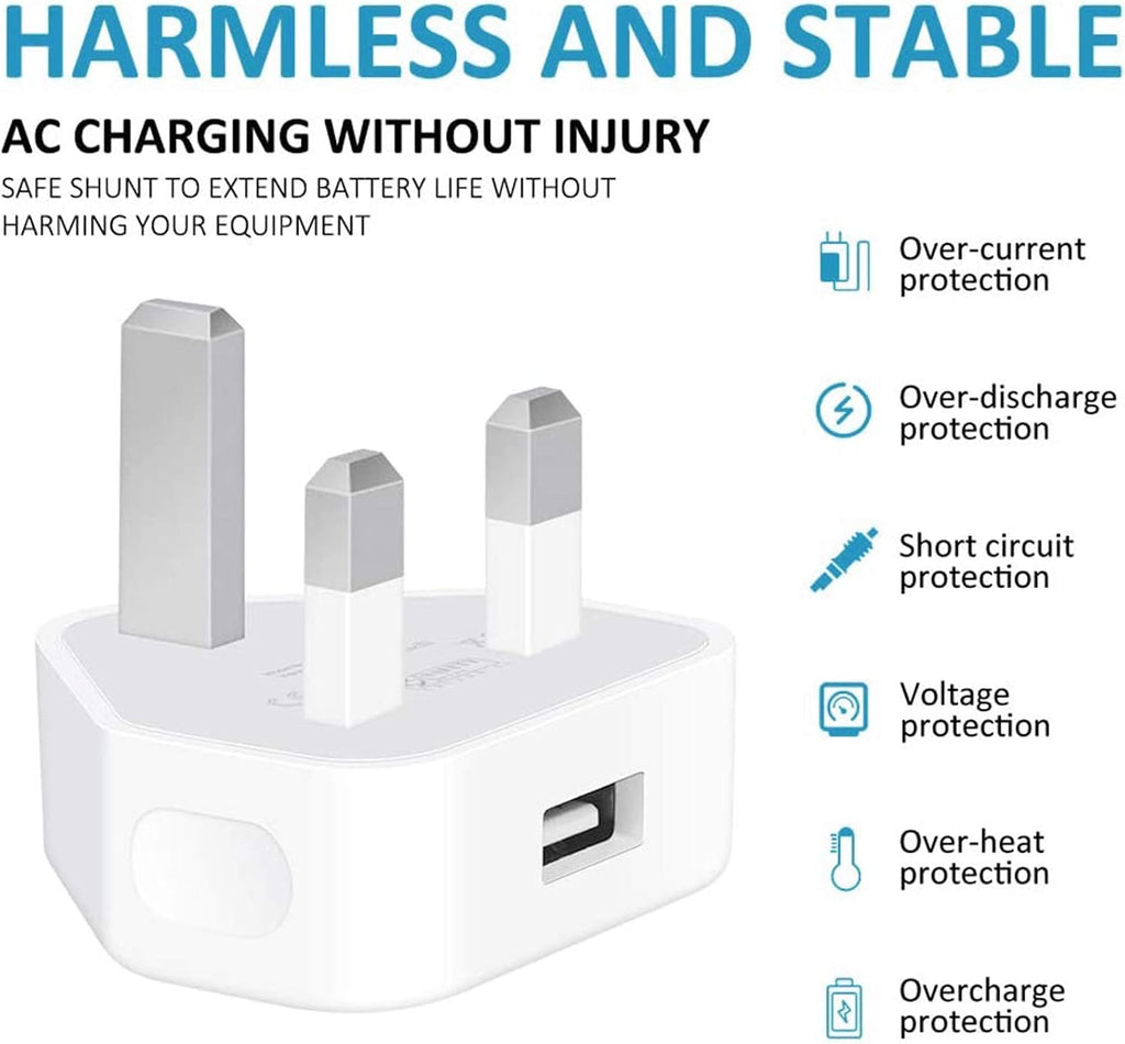 Apple MFi Certified iPhone Charger & Lightning Cable