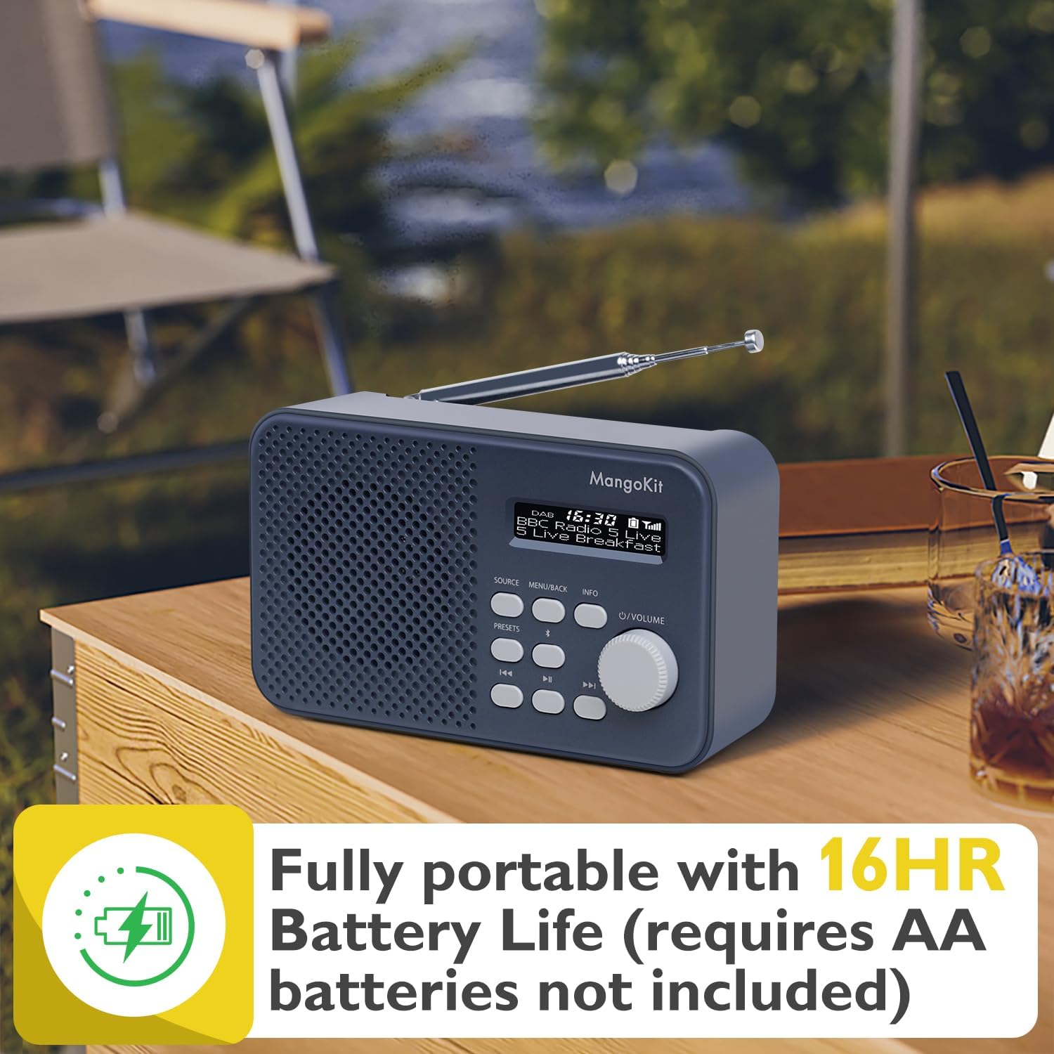 MD5 Stereo DAB Radio