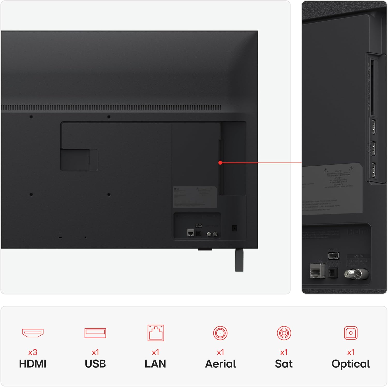 LG UHD 43" 4K Smart TV