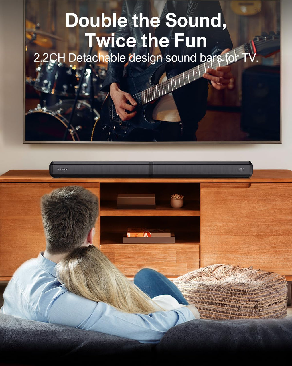 ULTIMEA Soundbar with Wireless Subwoofer
