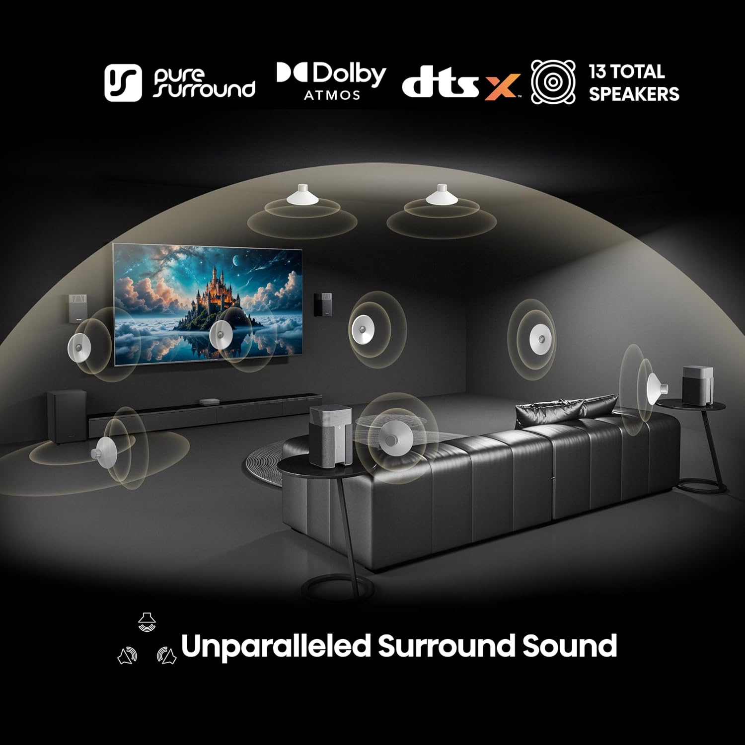 Hisense AX5125H 5.1.2 Channel Soundbar