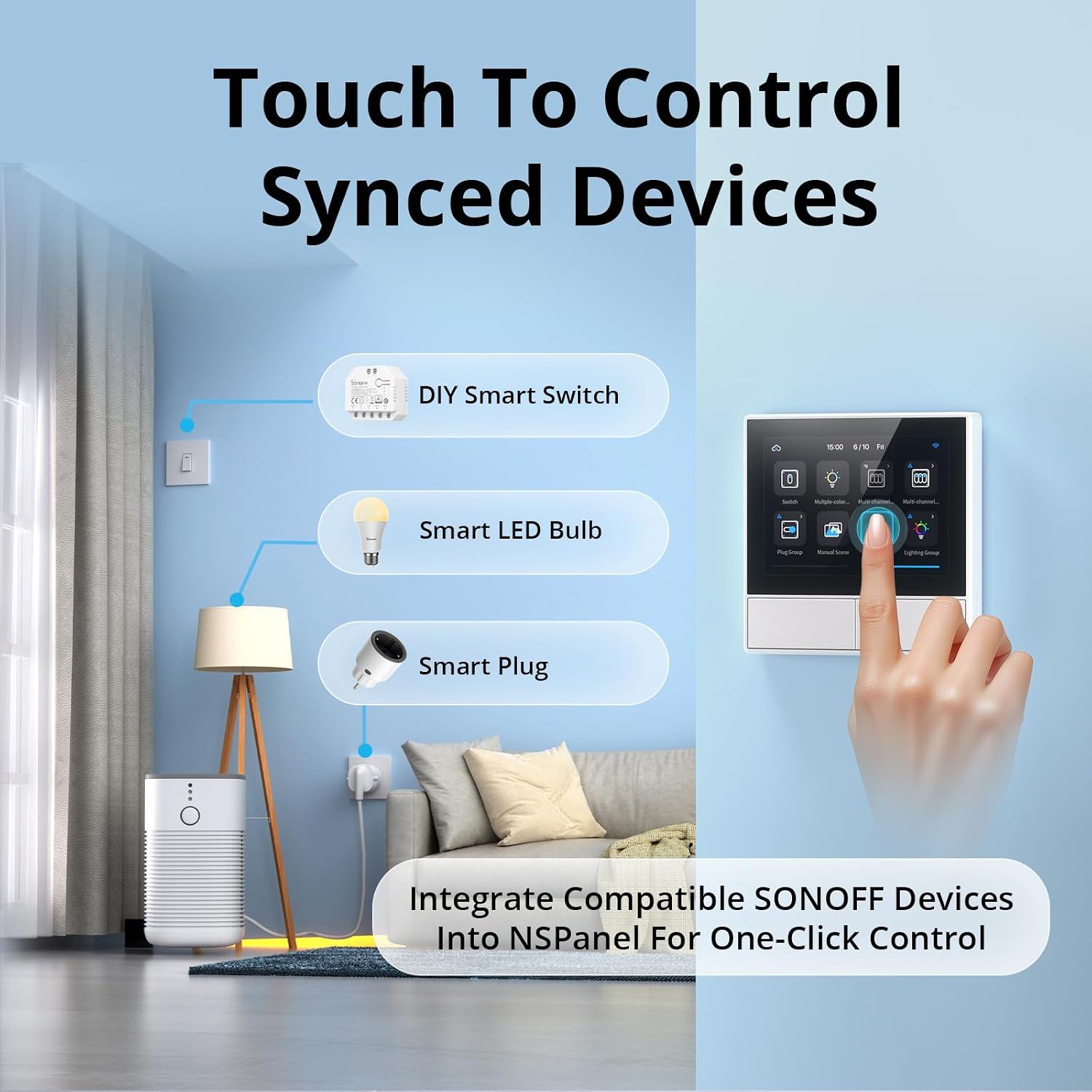 SONOFF NSPanel WiFi Smart Light Switch
