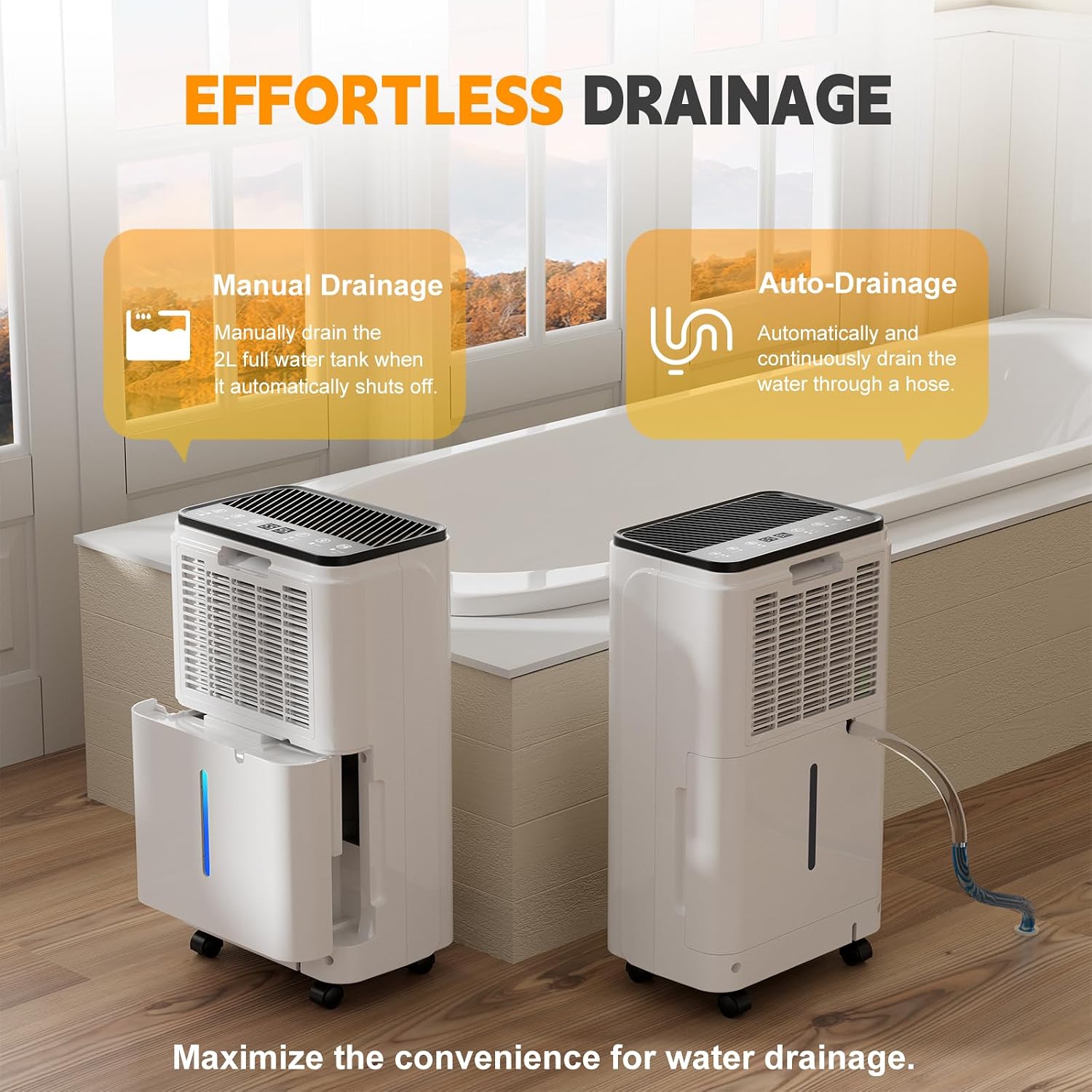 12L/Day Dehumidifier for Home