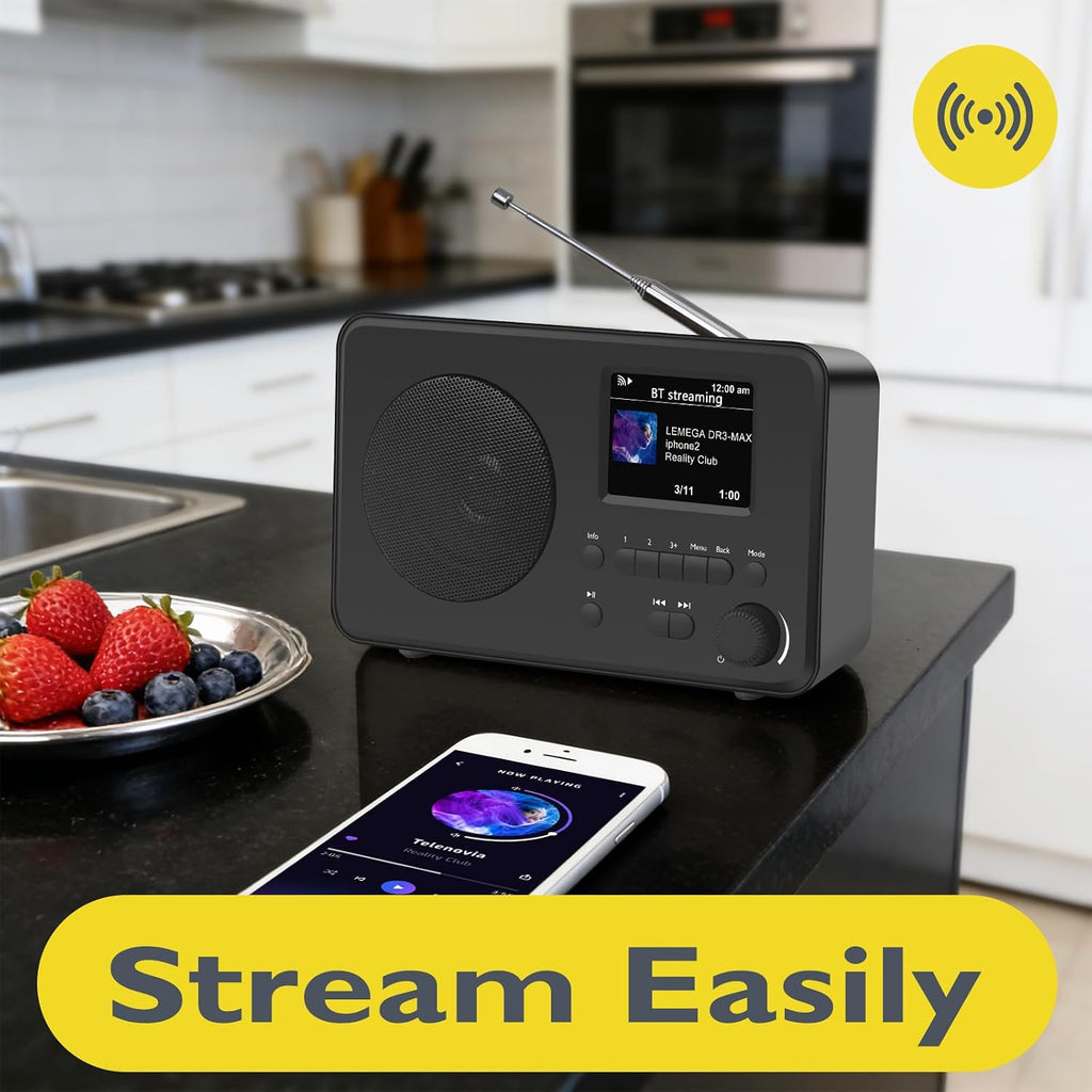LEMEGA DR3-Max DAB/DAB+/FM Digital Radio