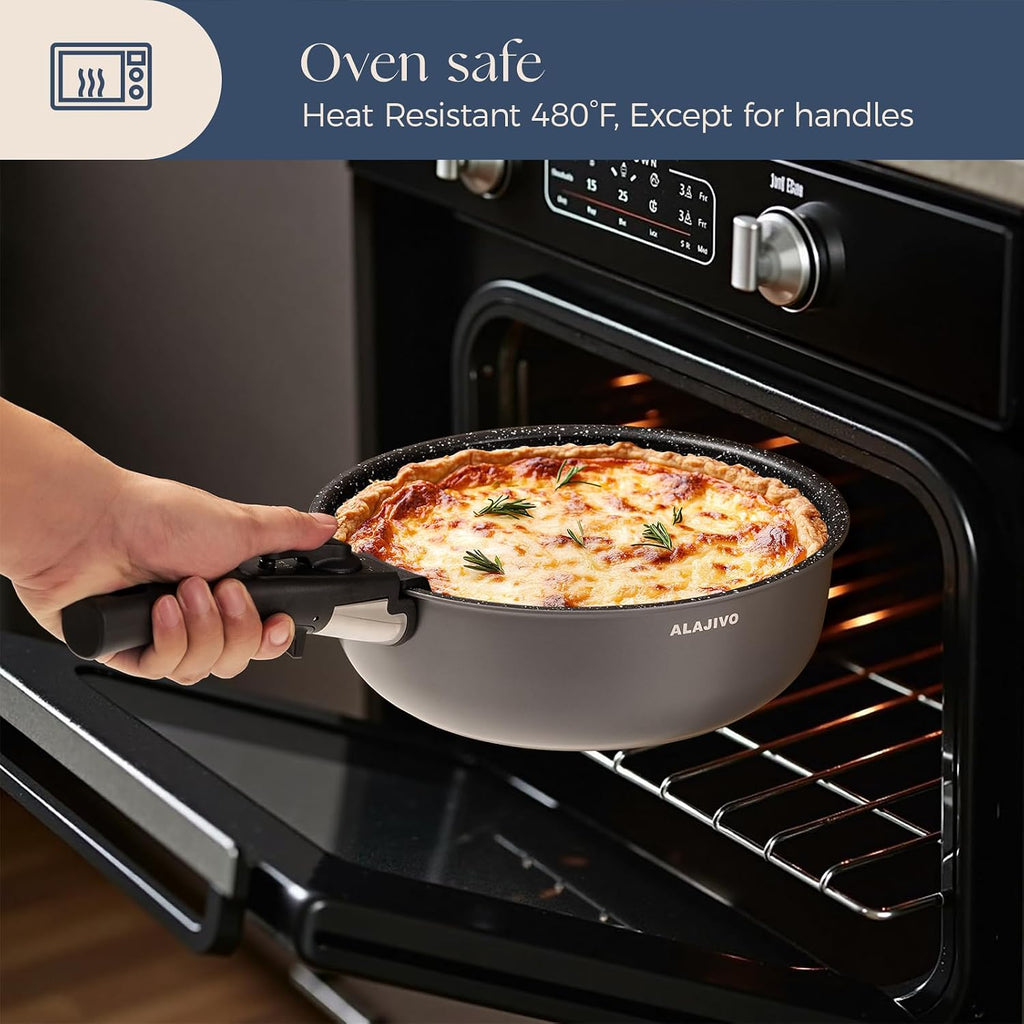 Non Stick Pots and Pans Set 17 Piece