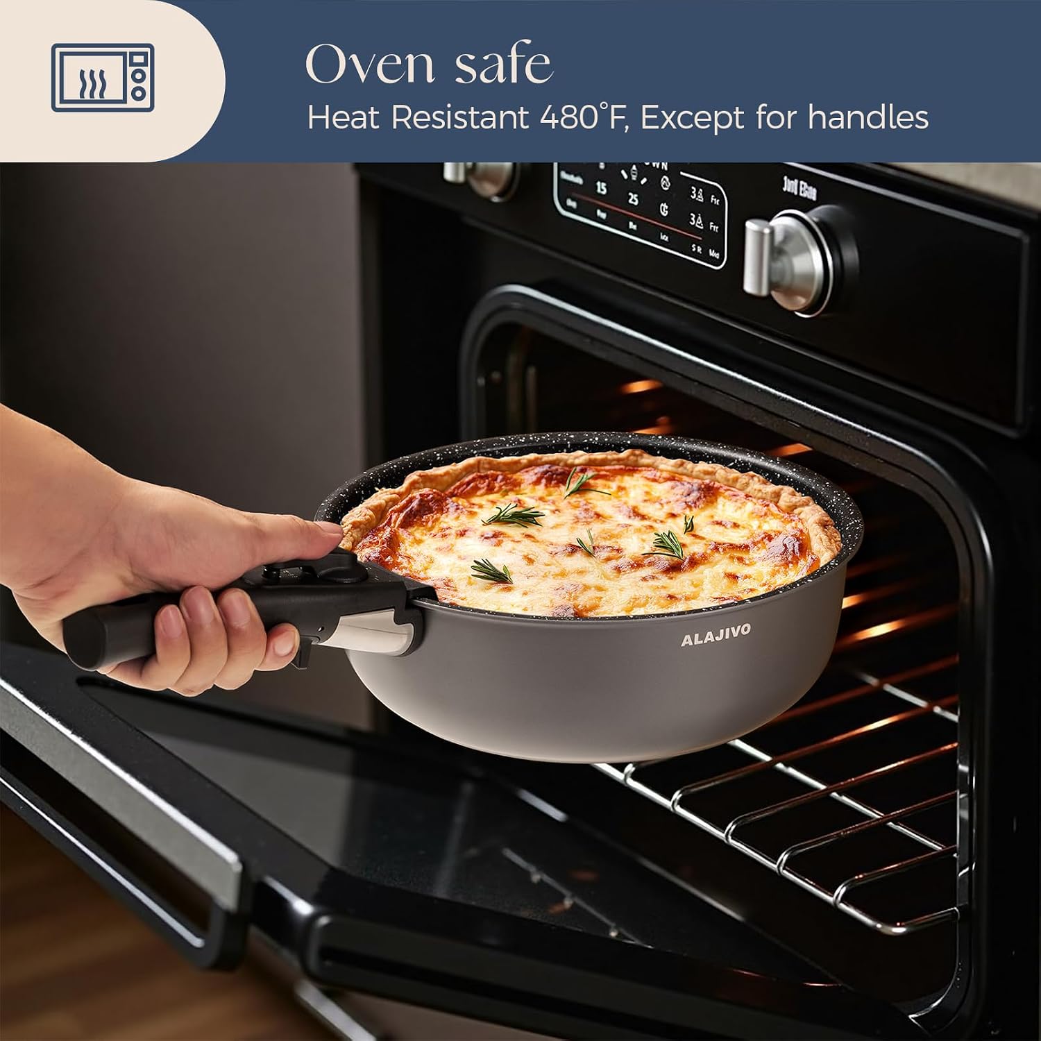 Non Stick Pots and Pans Set 17 Piece