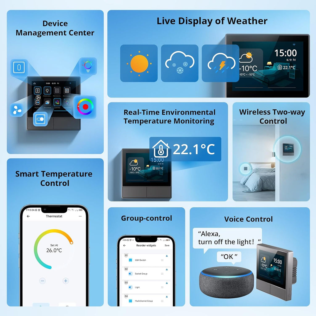 SONOFF NSPanel WiFi Smart Light Switch