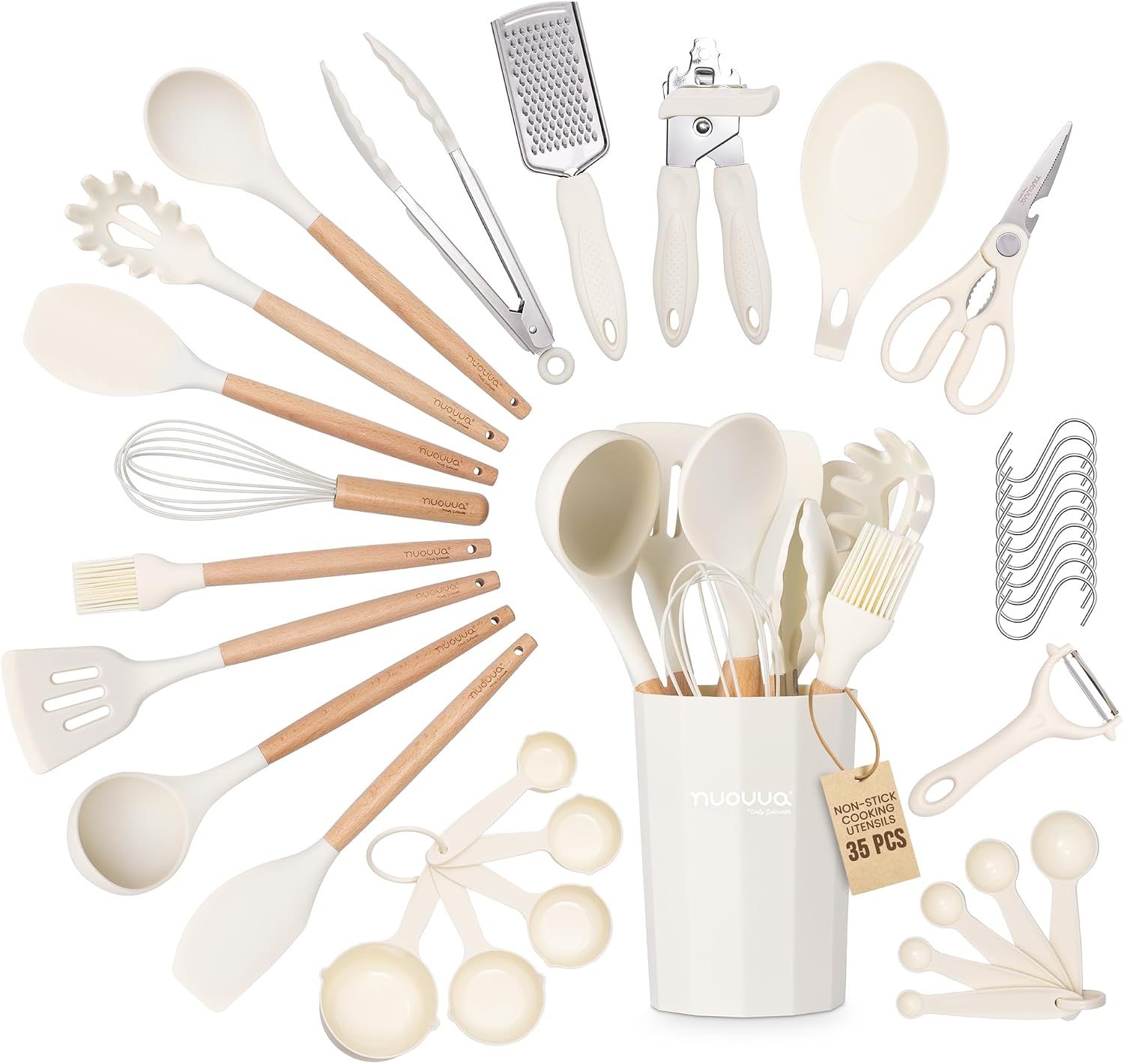 Nuovva Kitchen Utensils Set 35pcs