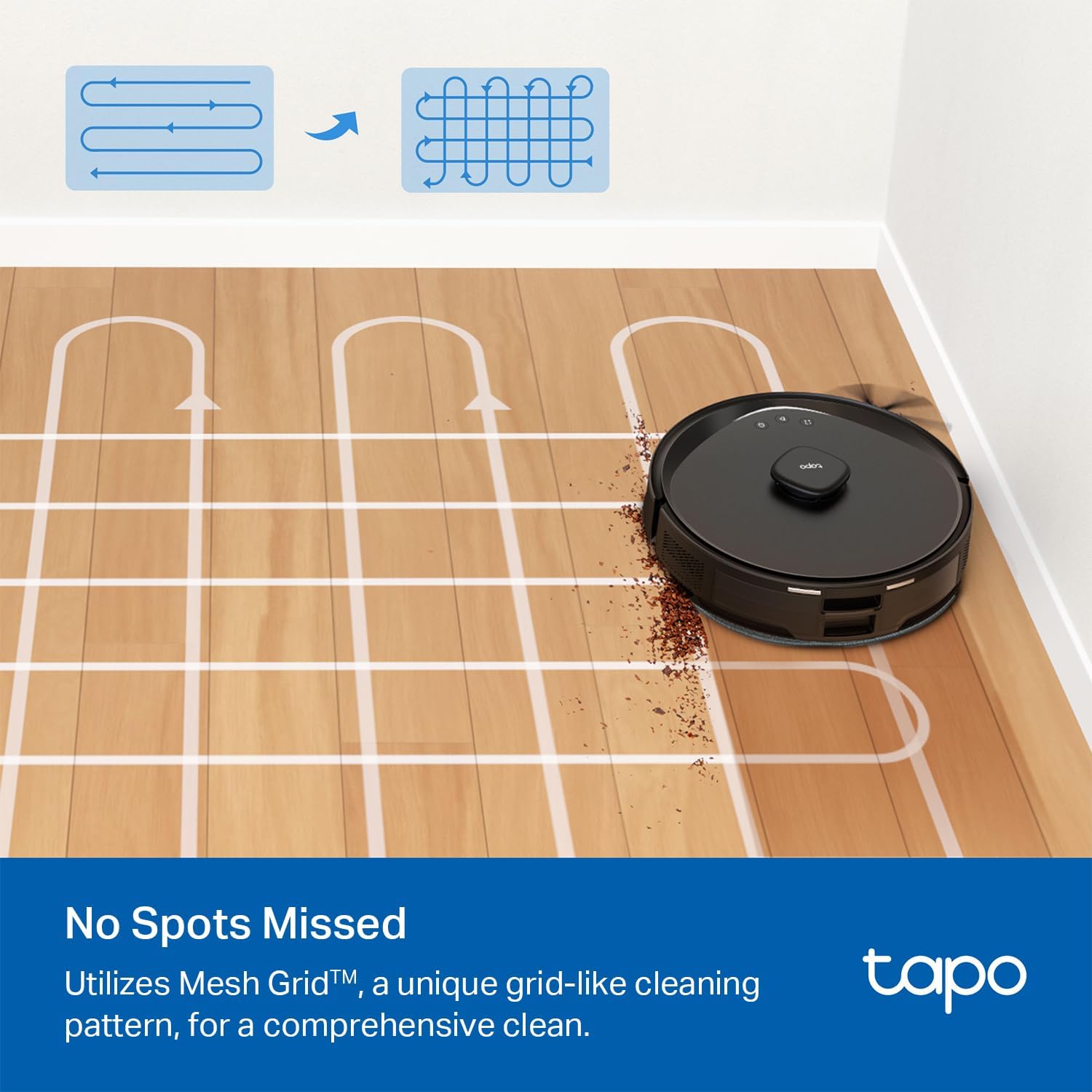 Tapo RV30 Max Plus Robot Vacuum Cleaner