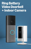 All-new Ring Battery Video Doorbell + Ring Indoor Camera