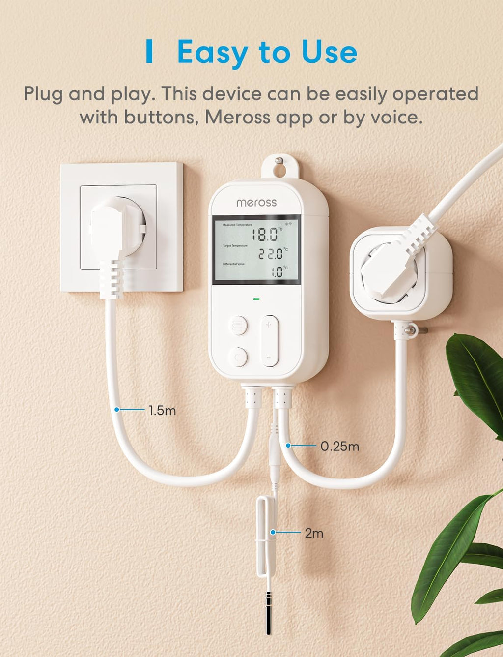 Meross WiFi Smart Thermostat