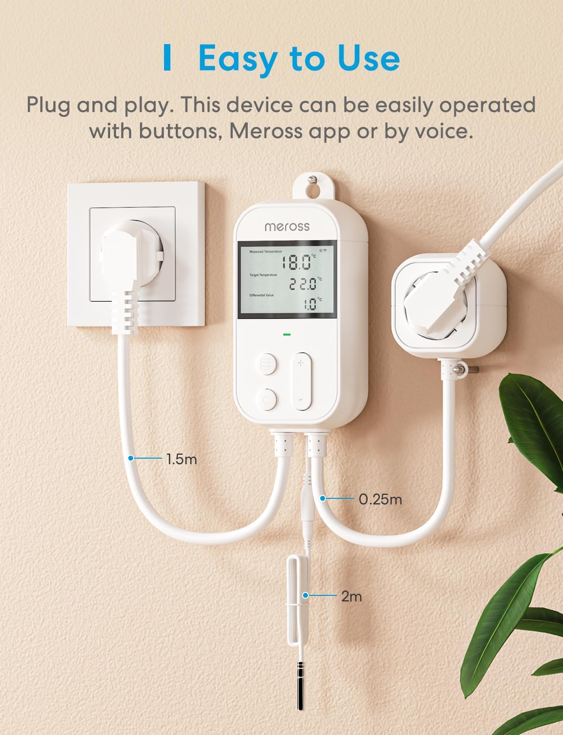 Meross WiFi Smart Thermostat