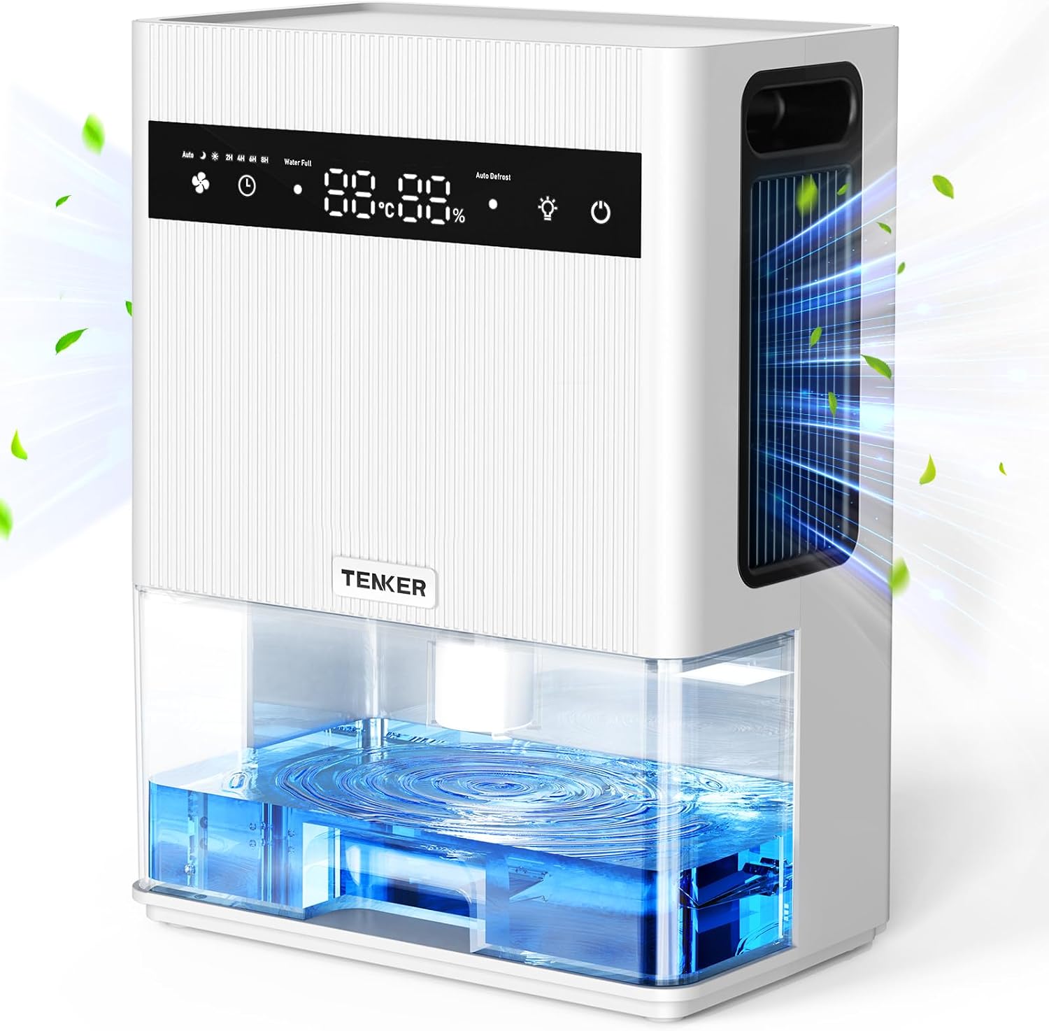 TENKER Dehumidifier for Home 3L