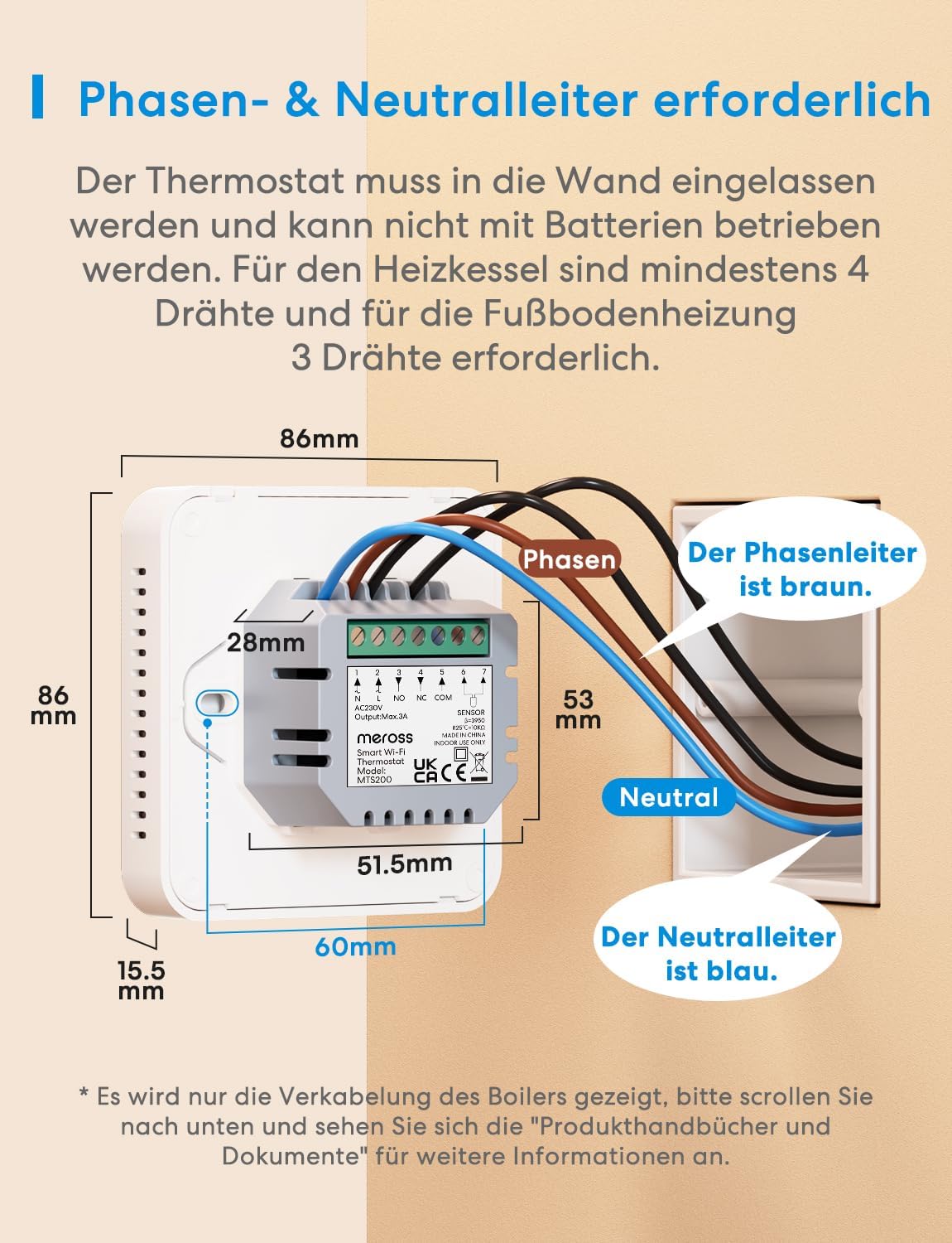 Meross WiFi Smart Thermostat