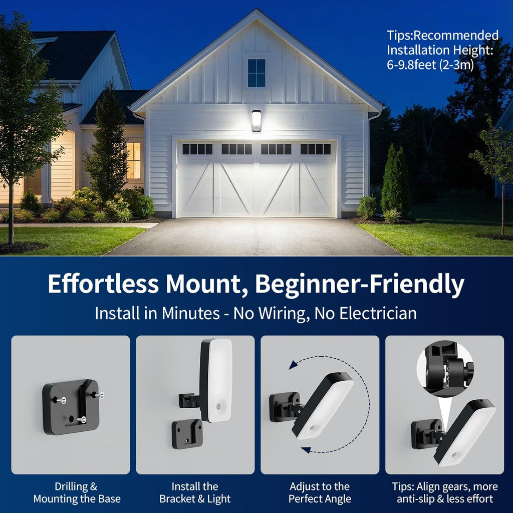 Tanbaby Motion Sensor Outdoor Lights