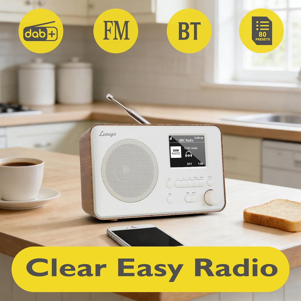 LEMEGA DR3-Max DAB/DAB+/FM Digital Radio
