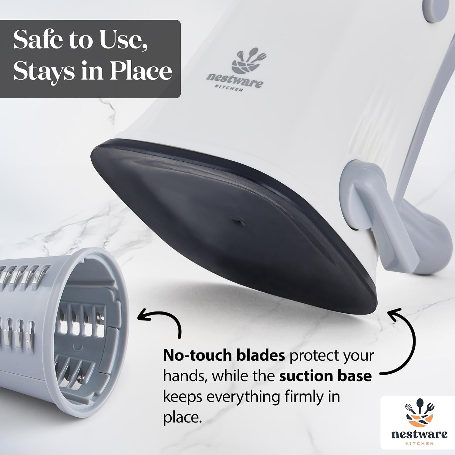 Rotary Cheese Grater 5 Blade