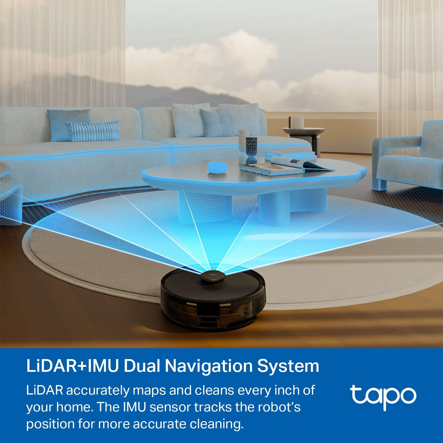 Tapo RV30 Max Plus Robot Vacuum Cleaner