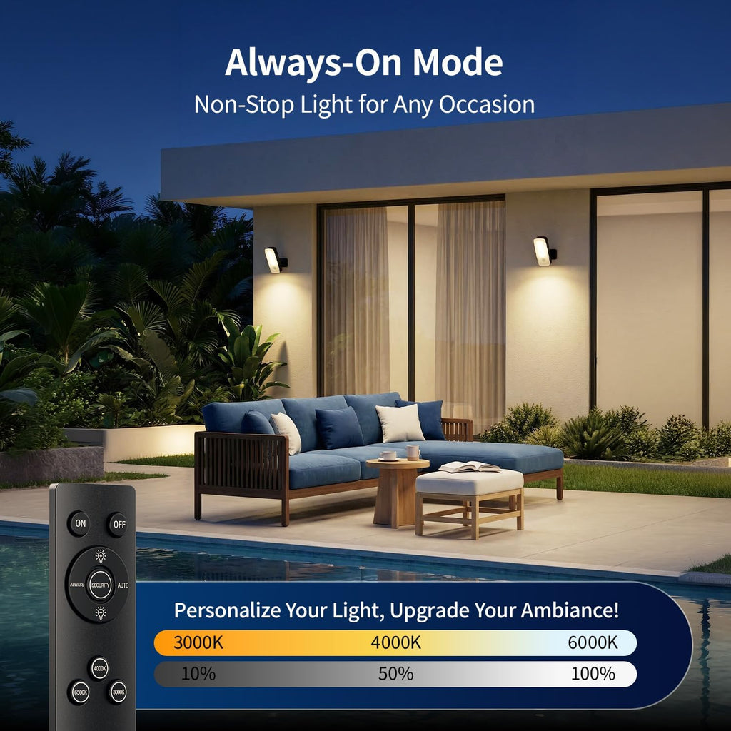 Tanbaby Motion Sensor Outdoor Lights