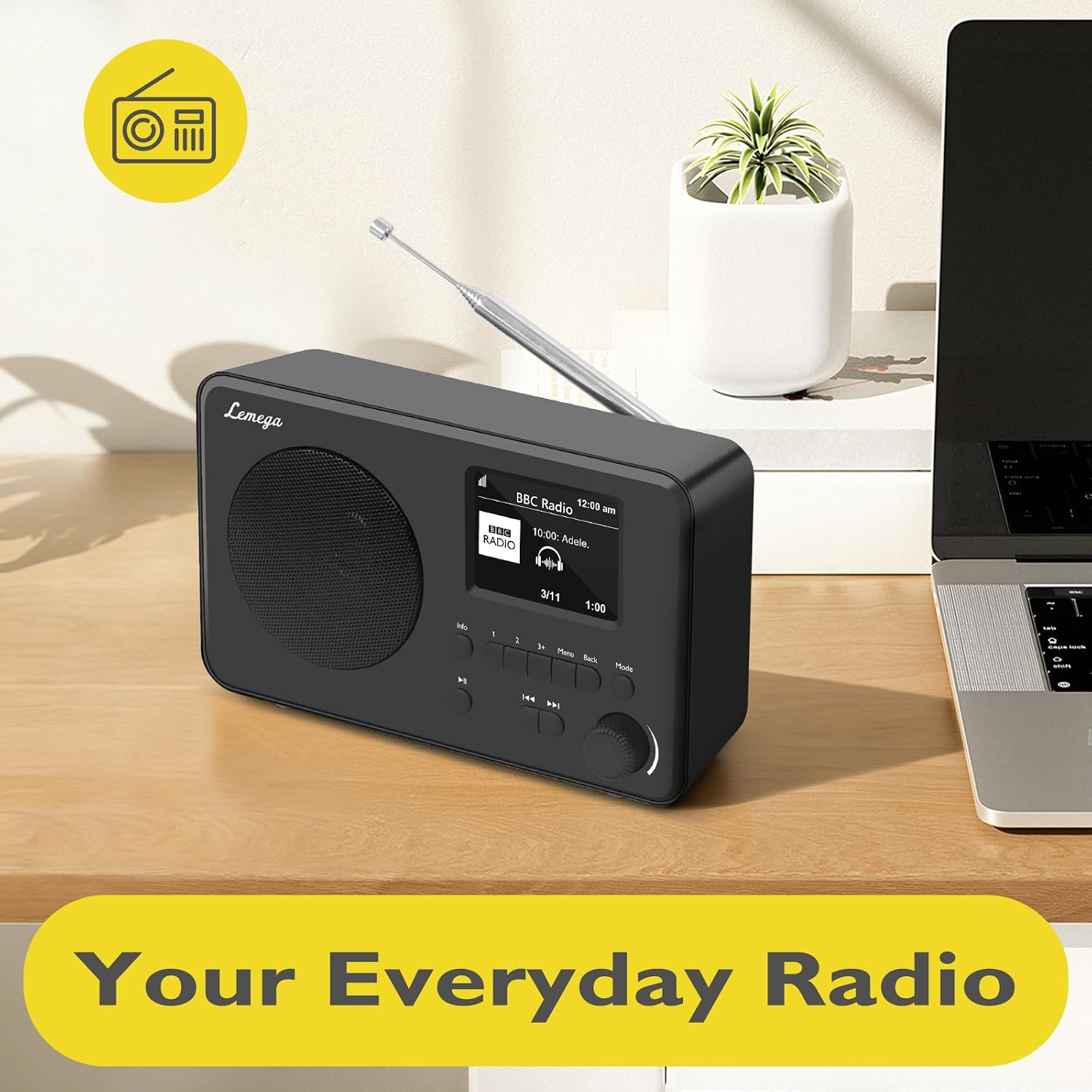 LEMEGA DR3-Max DAB/DAB+/FM Digital Radio