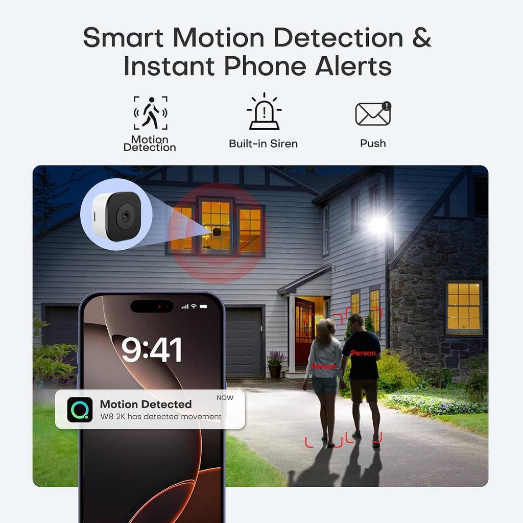 3MP Window Security Camera