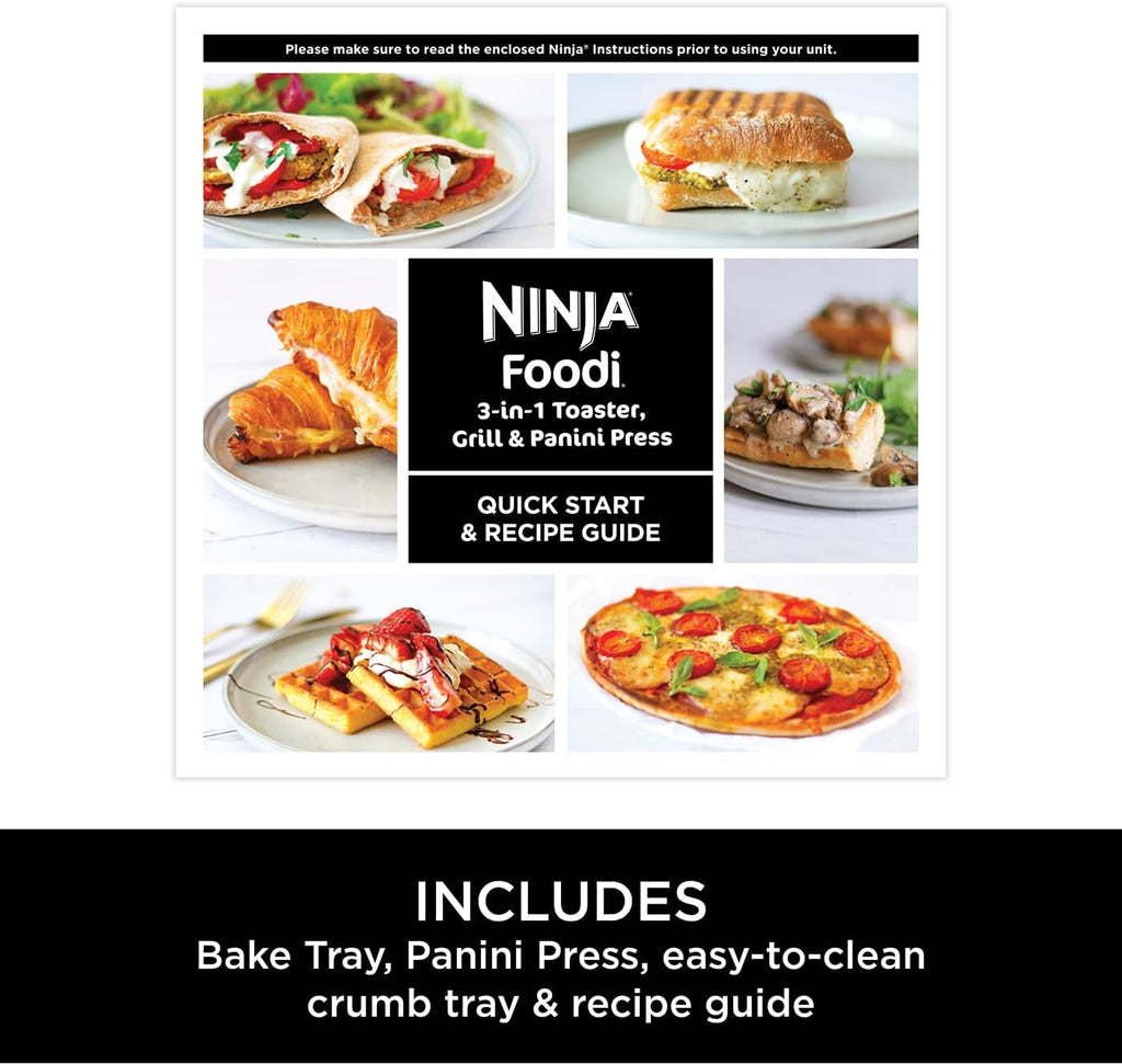 Ninja Foodi 3-in-1 Toaster, Grill & Panini Press