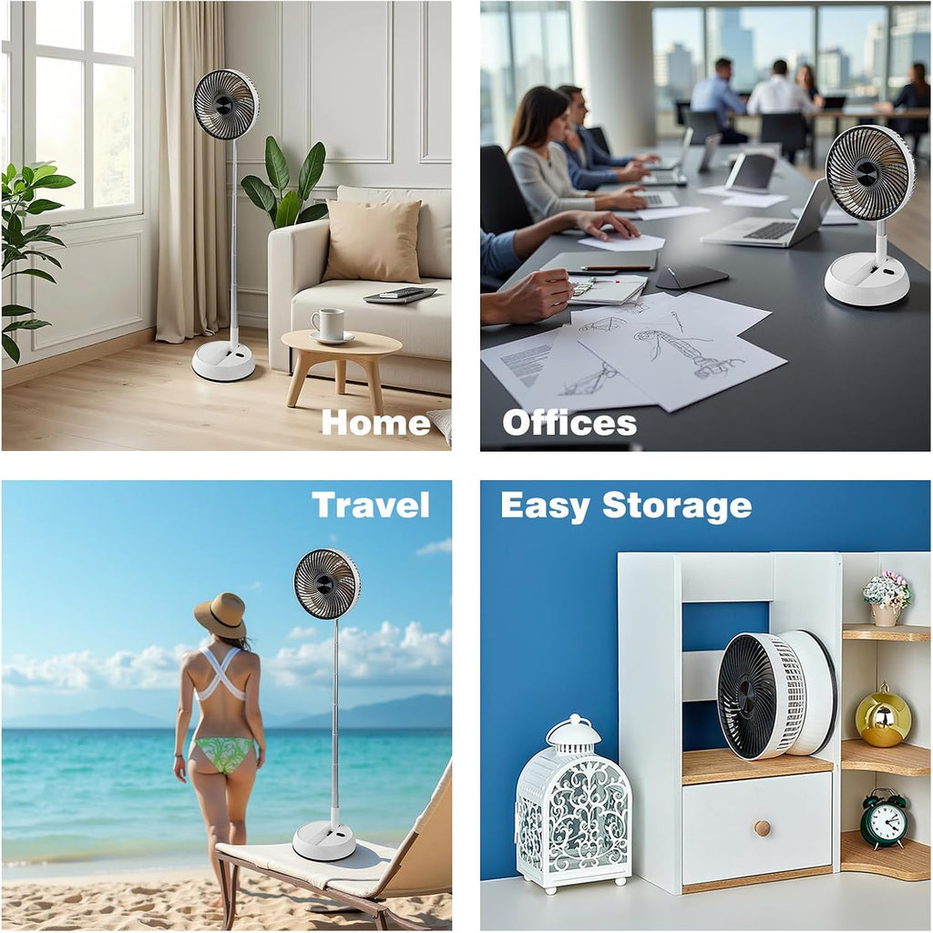 Portable Oscillating Pedestal Fan