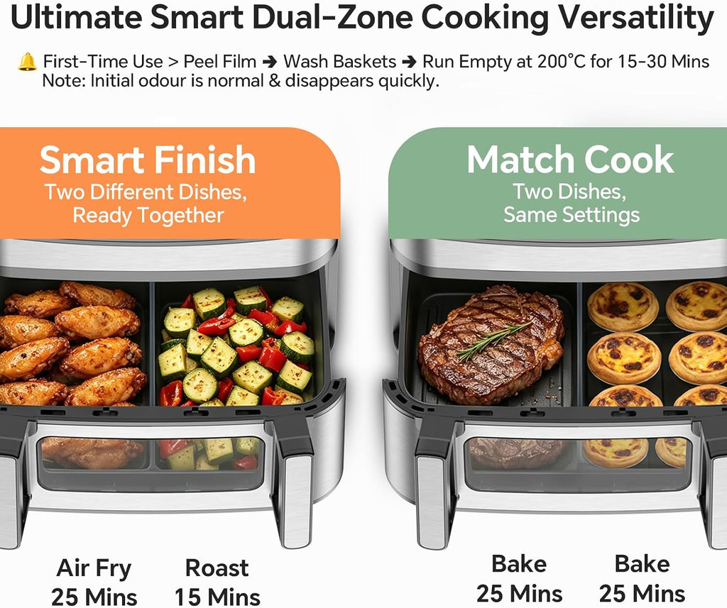 Dual Air Fryer 12L