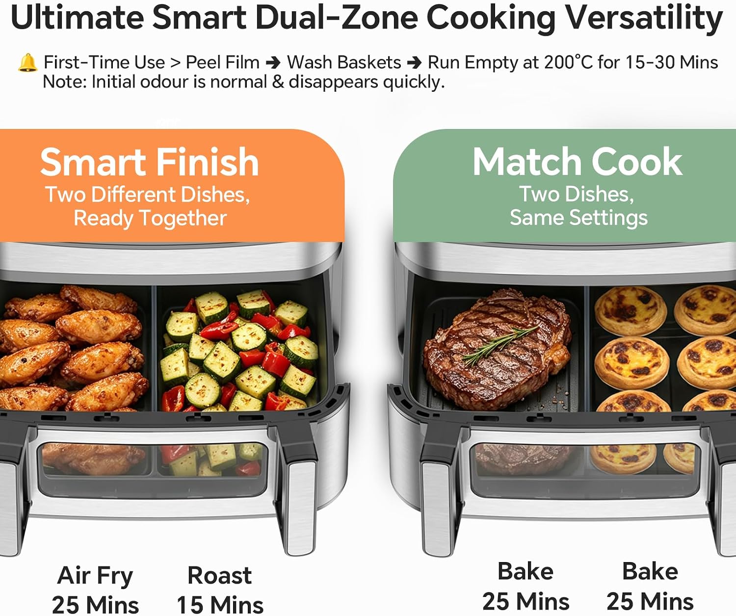 Dual Air Fryer 12L