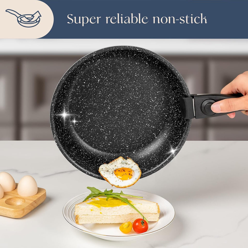 Non Stick Pots and Pans Set 17 Piece